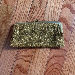 Vintage MM Kane Sequin & beaded vintage clutch